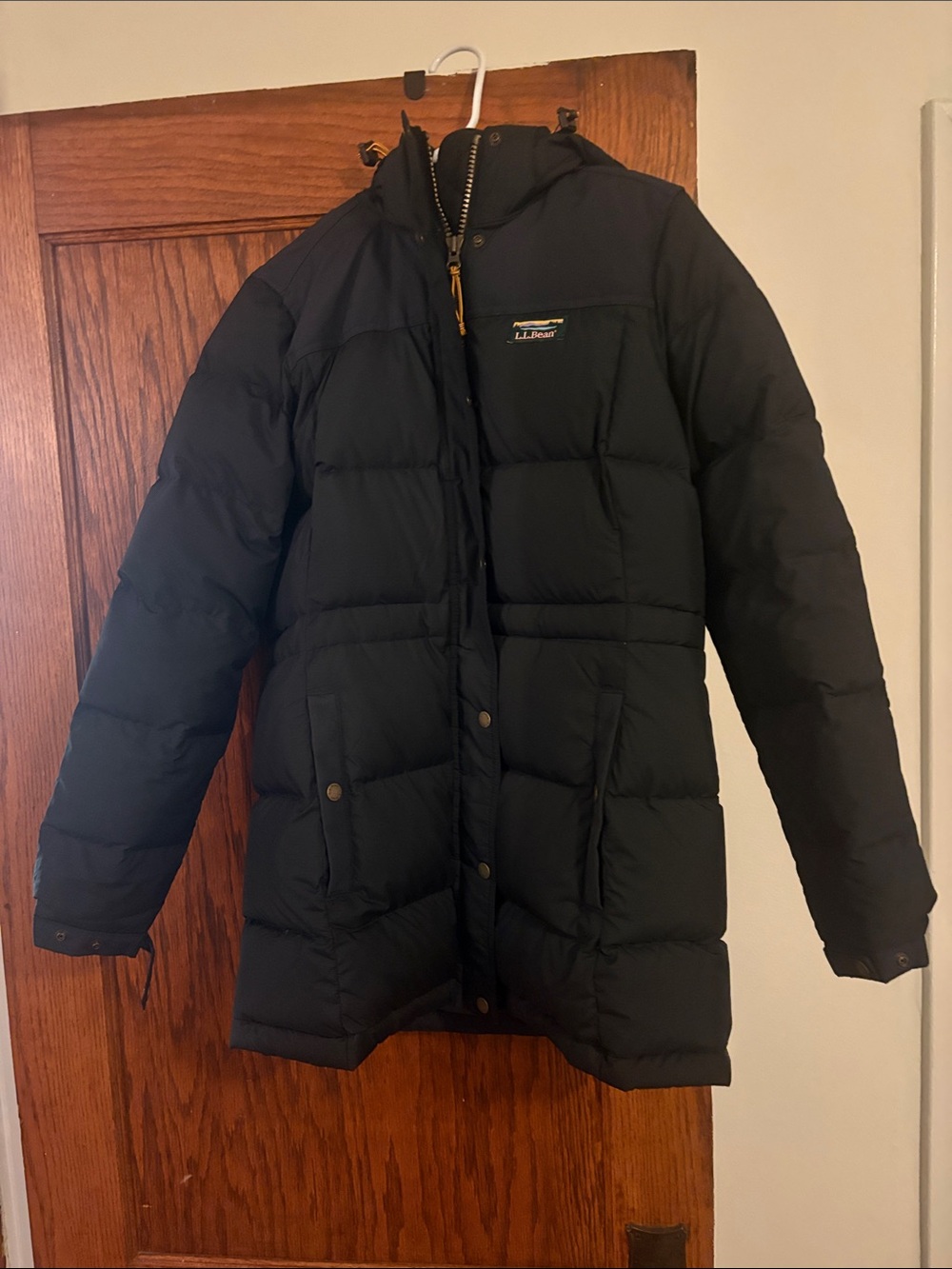 L.L.Bean Women’s Mountain Classic Down Parka in Black